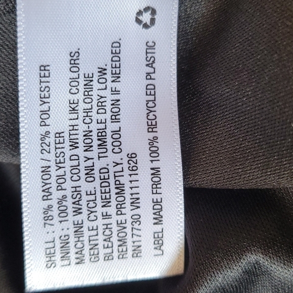 Isabel Maternity by Ingrid & Isabel Black Dress Midi Size Small - Picture 9 of 9